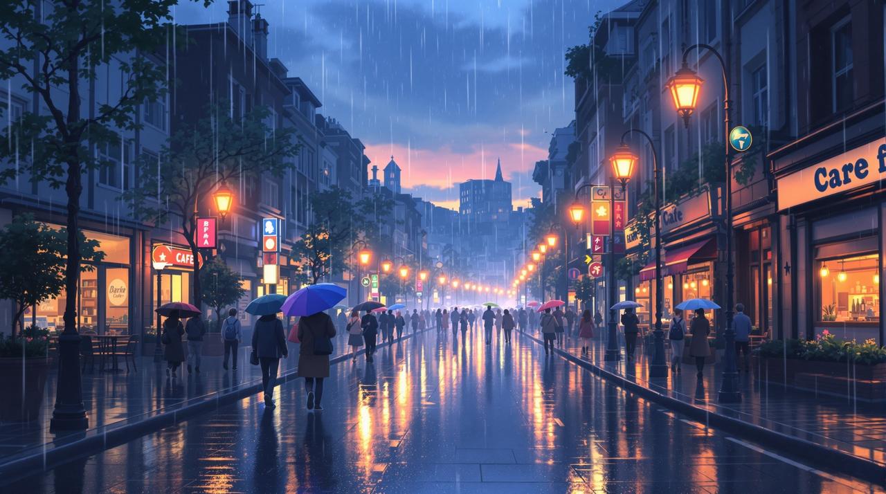 红果短剧网页版官网作品 - 城市雨声